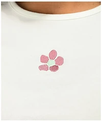 Vans x Brighton Zeuner Flower White Lettuce Edge T-Shirt