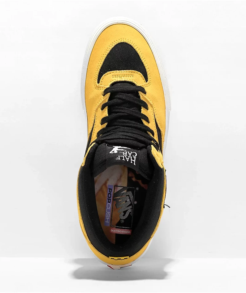 Vans x Bruce Lee Half Cab Black & Yellow Skate Shoes