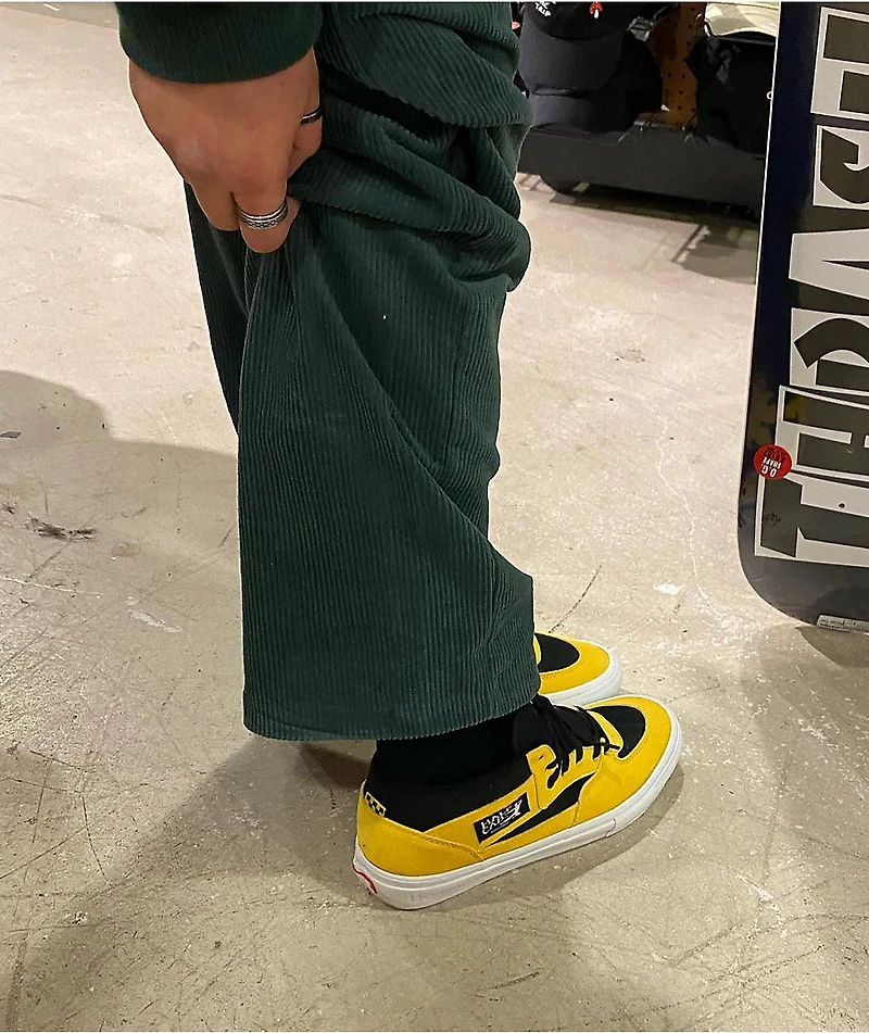 Vans x Bruce Lee Half Cab Black & Yellow Skate Shoes