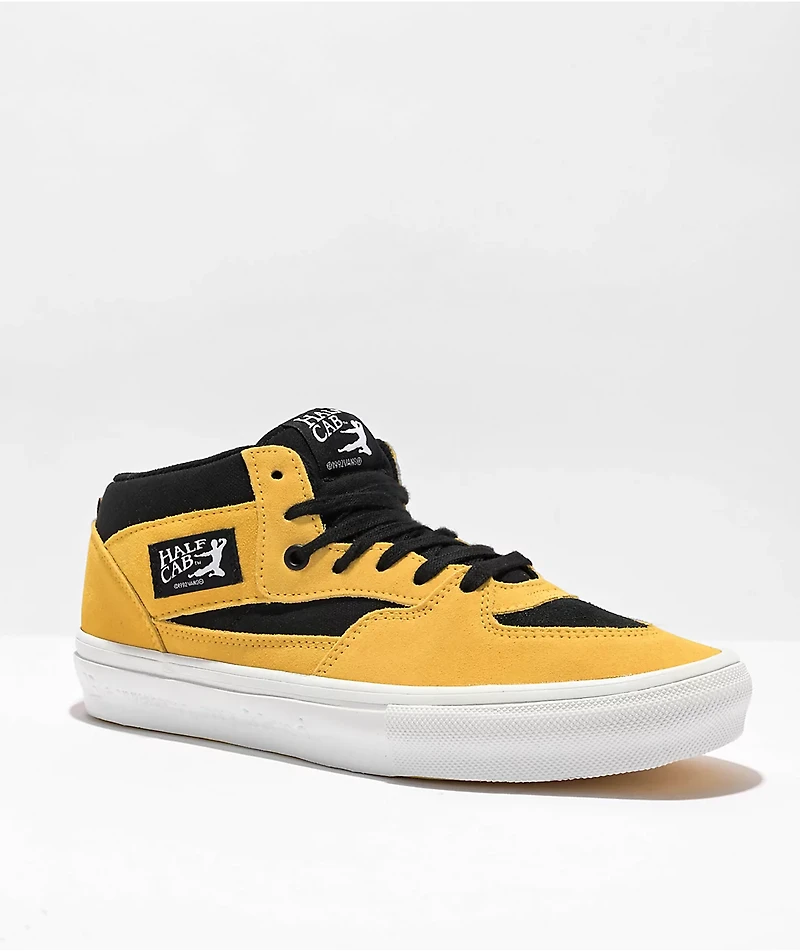 Vans x Bruce Lee Half Cab Black & Yellow Skate Shoes