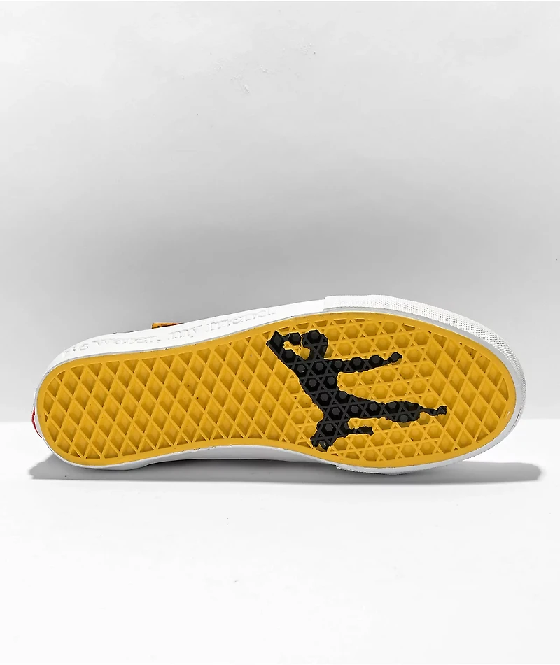 Vans x Bruce Lee Old Skool Black & Yellow Skate Shoes