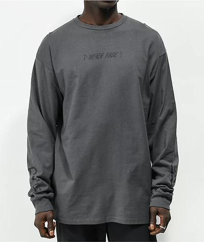 Vans x Cult Charcoal Long Sleeve T-Shirt