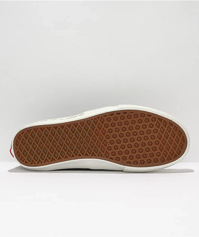 Vans x Daniel Johnston Skate Authentic Grey Shoes