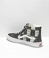 Vans x Daniel Johnston Skate Sk8-Hi Grey & White Shoes