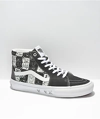 Vans x Daniel Johnston Skate Sk8-Hi Grey & White Shoes