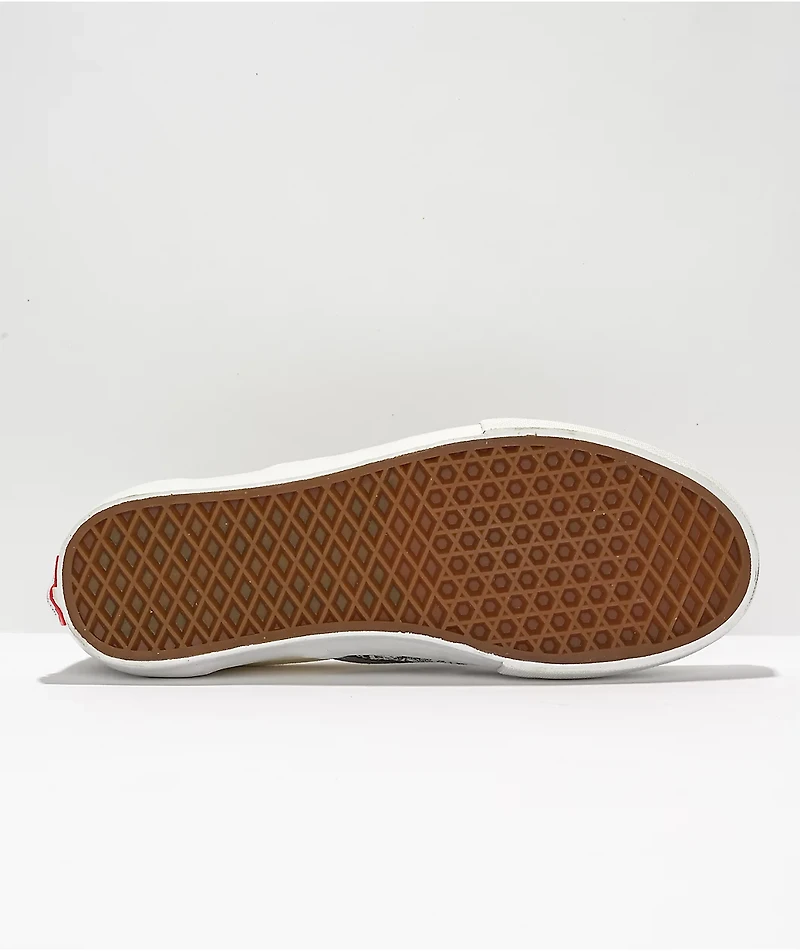 Vans x Daniel Johnston Skate Slip-On White & Grey Shoes