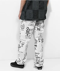 Vans x Daniel Johnston White Chino Pants