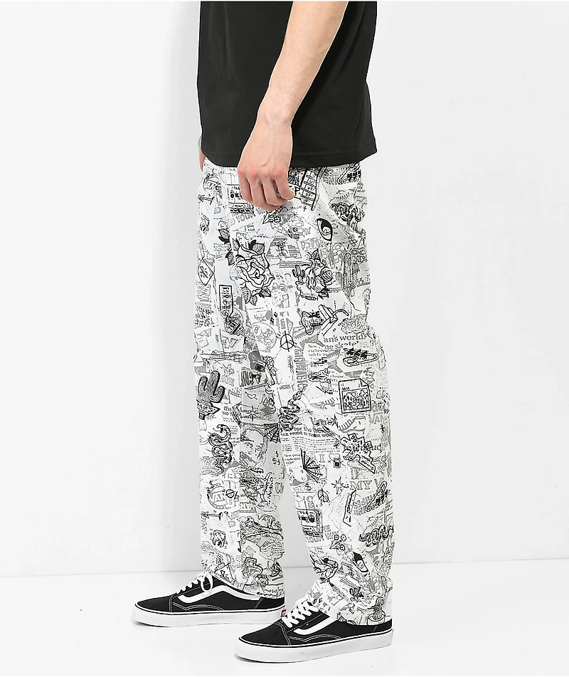 Vans x Kevin Peraza Range Elastic White Pants