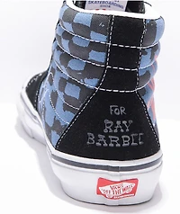 Vans x Krooked Skate Sk8-Hi by Natas For Ray Shoes