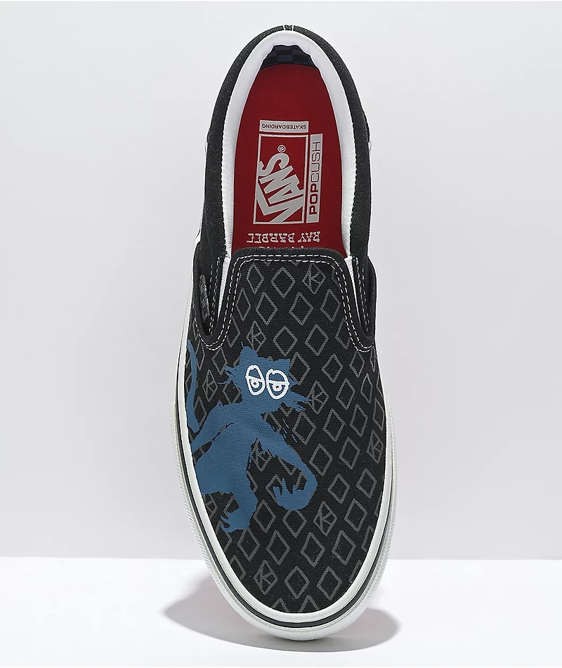 Vans x Krooked Skate Slip-On By Natas For Ray Shoes