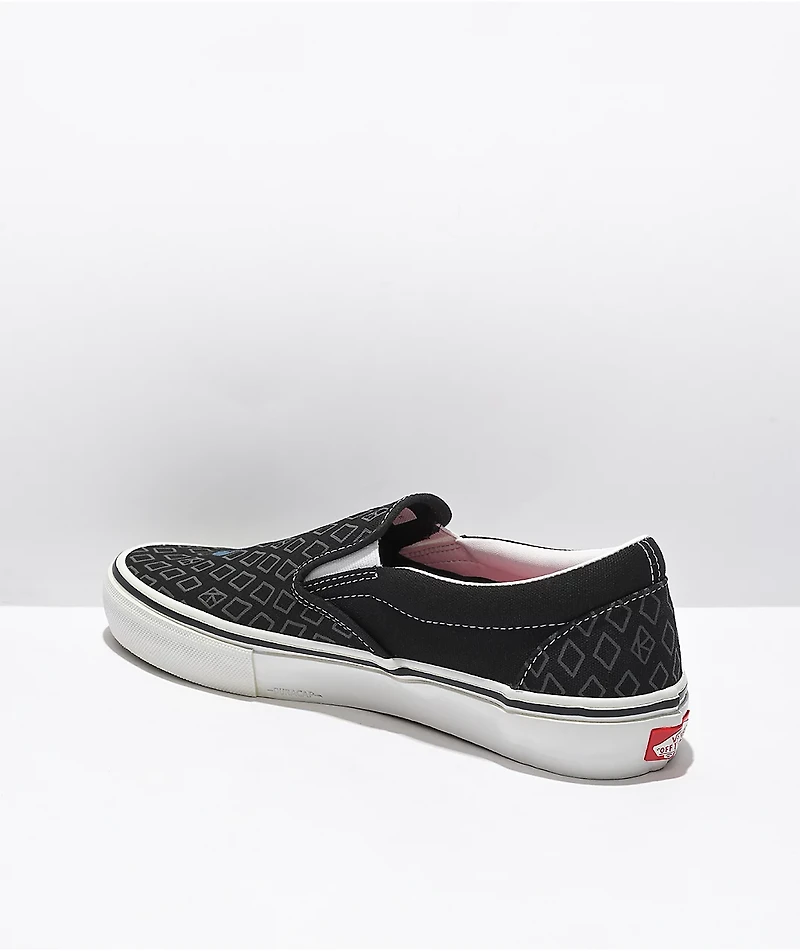 Vans x Krooked Skate Slip-On By Natas For Ray Shoes