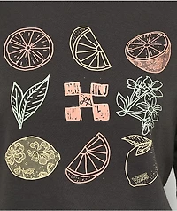 Vans x Lizzie Armanto Fruit Black Long Sleeve Shirt