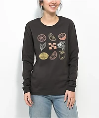 Vans x Lizzie Armanto Fruit Black Long Sleeve Shirt