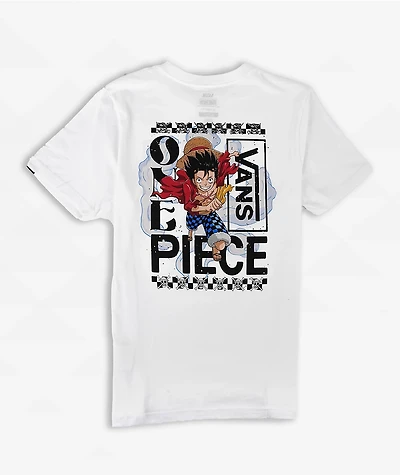 Vans x One Piece Kids White T-Shirt