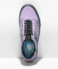 Vans x One Piece Old Skool Purple & Black Skate Shoes