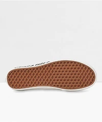Vans x Parks Project Authentic Pale Yellow & White Skate Shoes