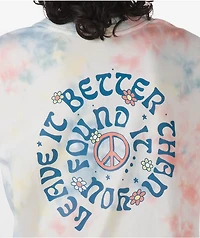 Vans x Parks Project Leave it Better White & Multi Tie Dye T-Shirt