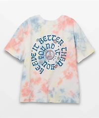 Vans x Parks Project Leave it Better White & Multi Tie Dye T-Shirt