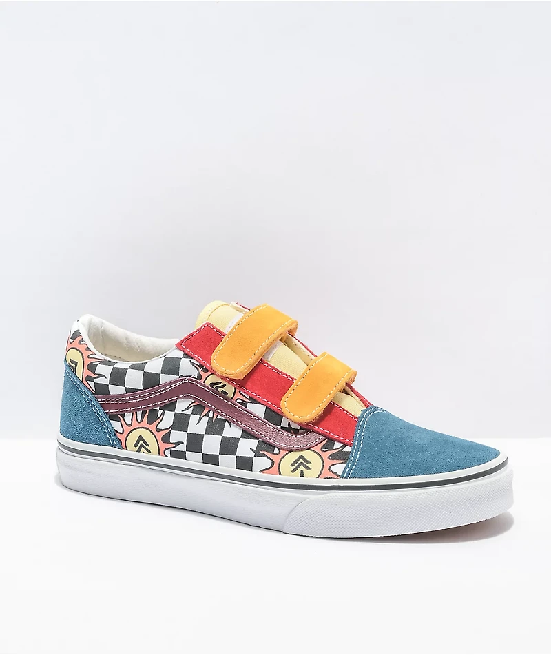 Vans x Parks Project Old Skool V Multi & White Skate Shoes