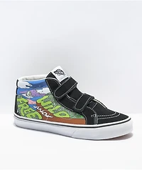 Vans x Parks Project Skate Mid V Black Shoes