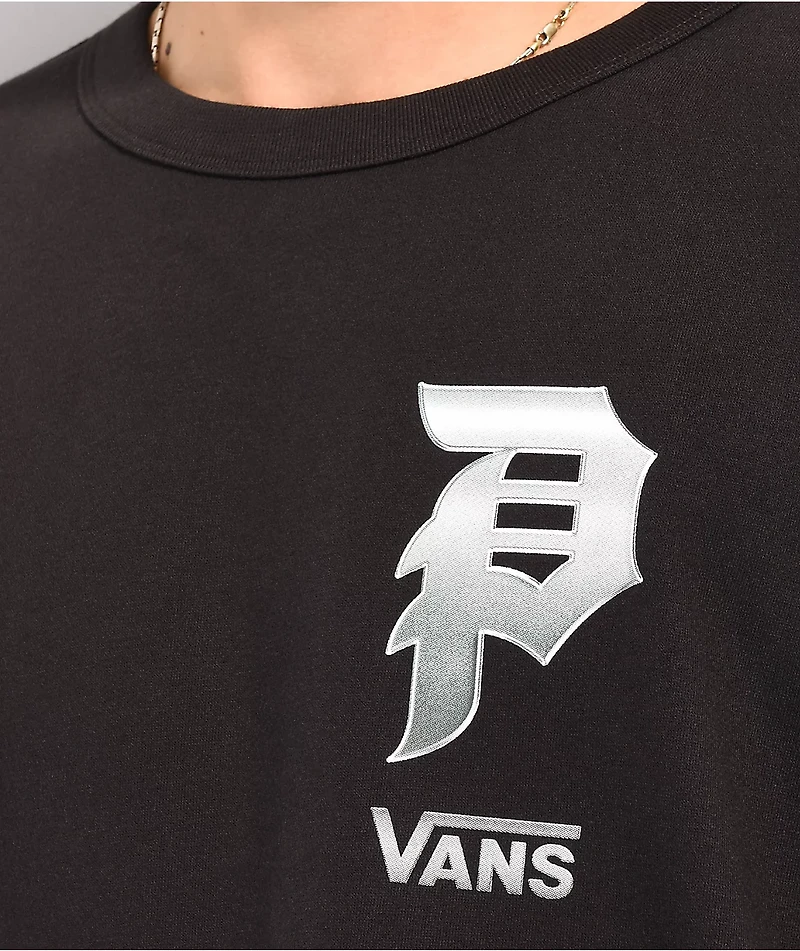 Vans x Primitive Chrome Black Crewneck Sweatshirt