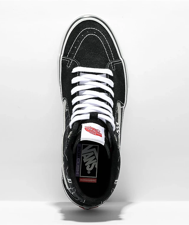 Vans x Primitive Skate Sk8-Hi Black Skate Shoe Size 8 Vans x Primitive Skate Sk8-Hi Black Skate Shoes | Zumiez main image 3