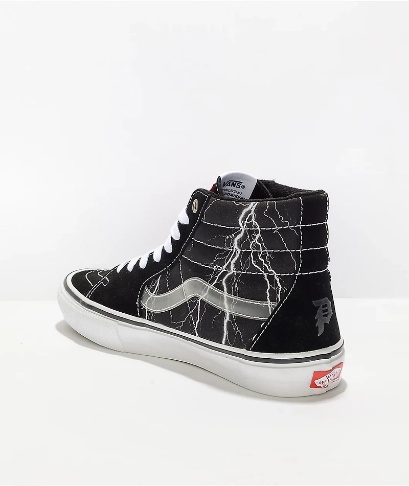 Vans x Primitive Skate Sk8-Hi Black Shoes