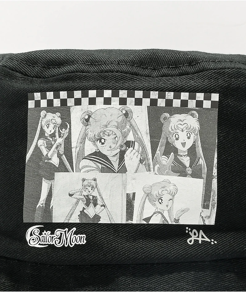 Vans x Sailor Moon Lizzie Armanto Black Reversible Bucket Hat