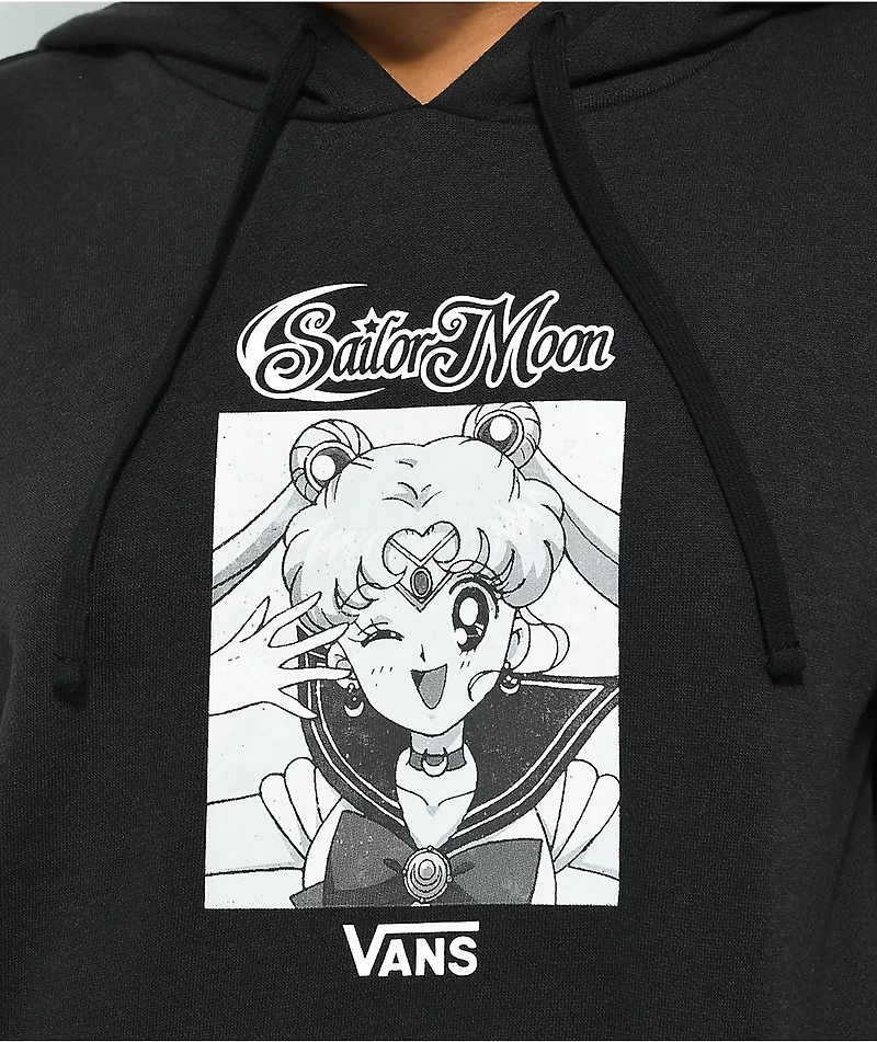 Vans x Sailor Moon Lizzie Black Hoodie