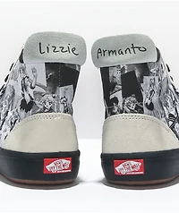 Vans x Sailor Moon The Lizzie Black & White High Top Skate Shoes