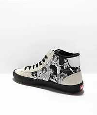 Vans x Sailor Moon The Lizzie Black & White High Top Skate Shoes
