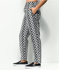 Vans x Skateistan Black & White Print Elastic Waist Pants