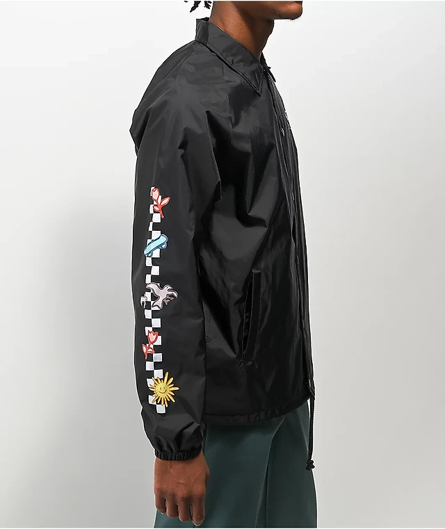 Vans x Skateistan Torrey Black Coaches Jacket Arden Fair