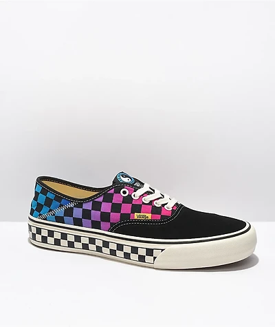 Vans x T&C Surf Designs Authentic SF Checkerboard Gradient Skate Shoes
