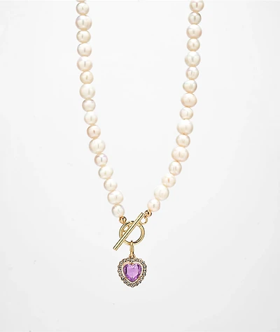 Velvet Luna Milena Lavender Necklace