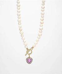 Velvet Luna Milena Lavender Necklace