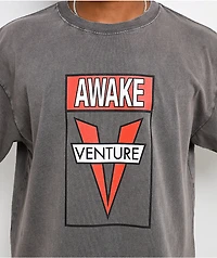 Venture Awake Grey Wash T-Shirt