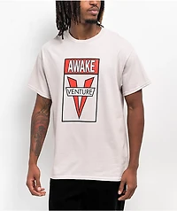 Venture Awake Ice Grey T-Shirt