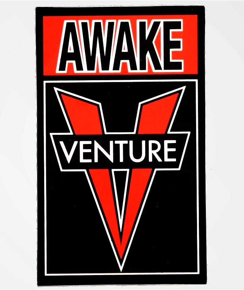 Venture Awake Sticker