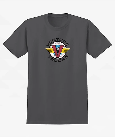 Venture Bloodshot Charcoal T-Shirt