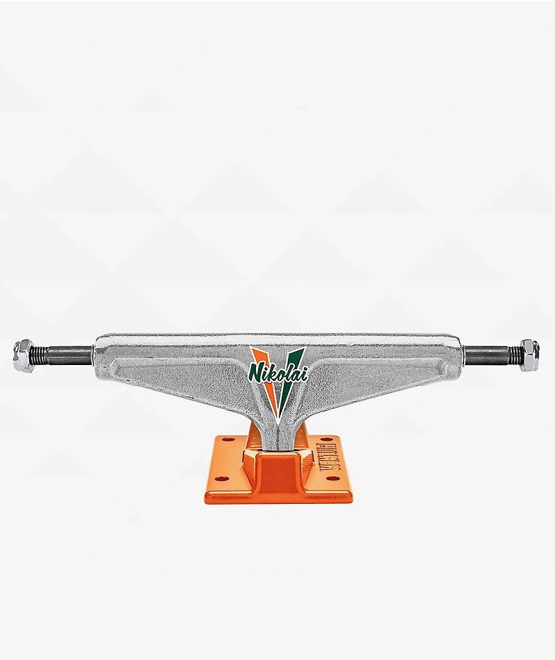 Venture Nikolai V-Hollows Silver & Orange 5.6 Skateboard Truck