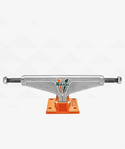 Venture Nikolai V-Hollows Silver & Orange 5.6 Skateboard Truck