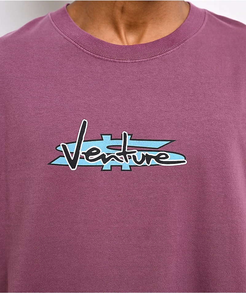 Venture Paid Purple T-Shirt