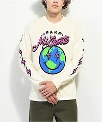 Vibras by J Balvin Para Mi Gente Cream Long Sleeve T-Shirt