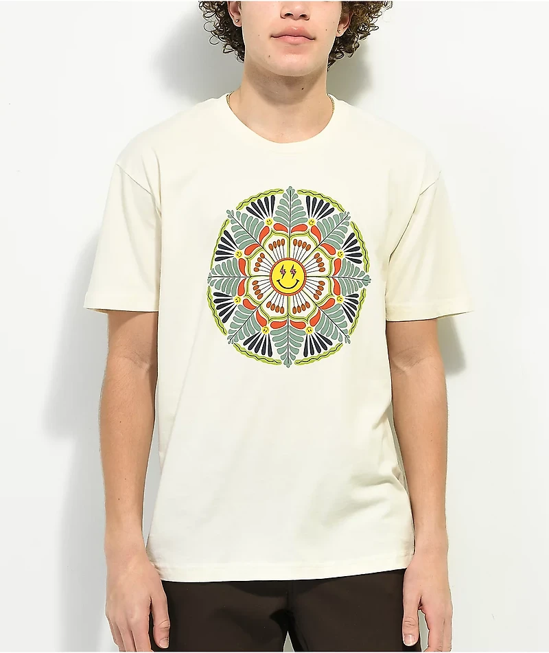 Vibras by J. Balvin Kaleidoscope Natural T-Shirt