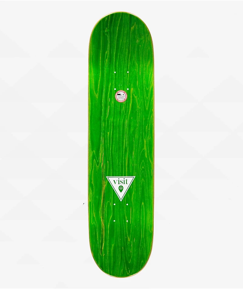 Visit Flower Child 8.25" Skateboard Deck