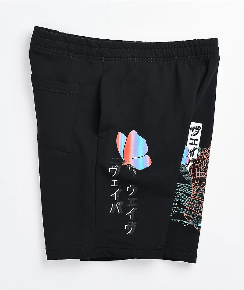 Vitriol Adroit Black Sweat Shorts