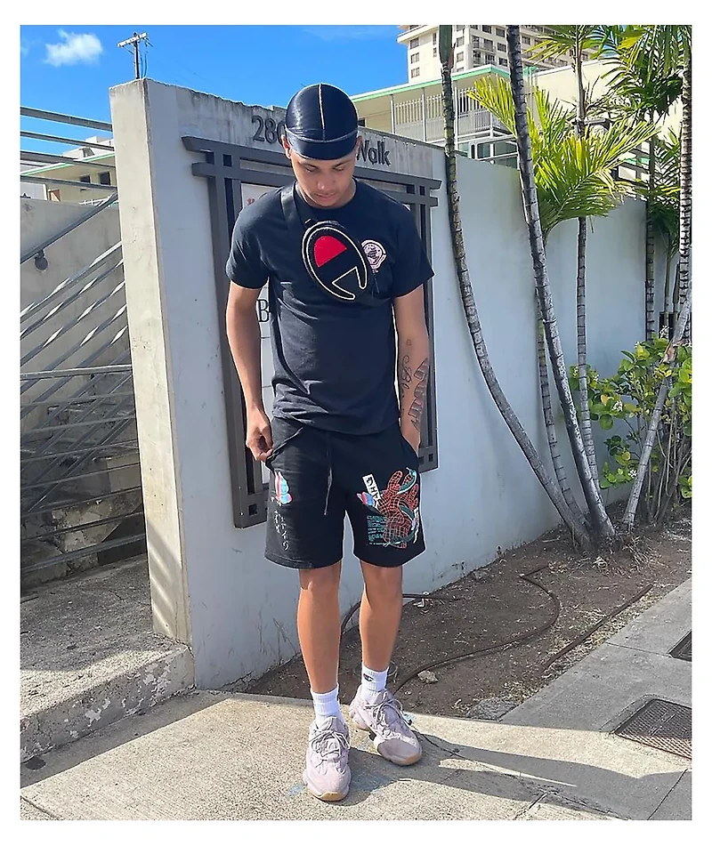 Vitriol Adroit Black Sweat Shorts