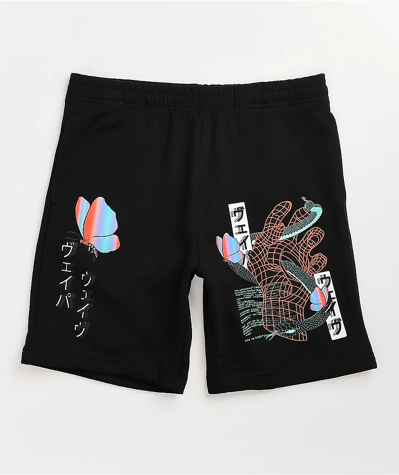 Vitriol Adroit Black Sweat Shorts
