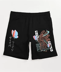 Vitriol Adroit Black Sweat Shorts